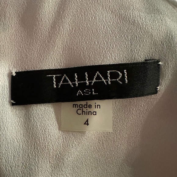 Tahari ASL handkerchief floral midi dress size 4 - Picture 10 of 12